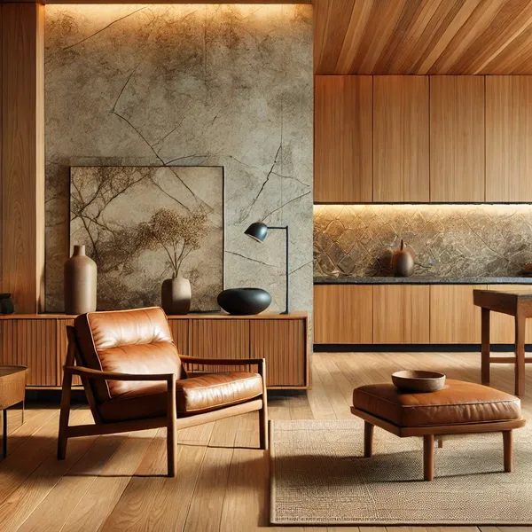 Mid Century Modern Interiors 2. Natural Materials Mid Century Modern Interiors 2. Natural Materials