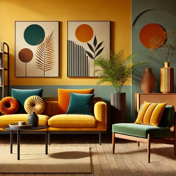 Mid Century Modern Interiors 4. Bold Color Palette Mid Century Modern Interiors 4. Bold Color Palette