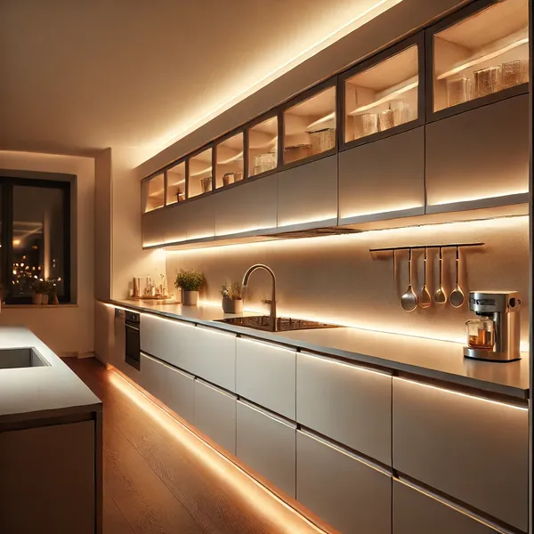 6. functional modern kitchens with under cabinet lighting 6. functional modern kitchens with under cabinet lighting