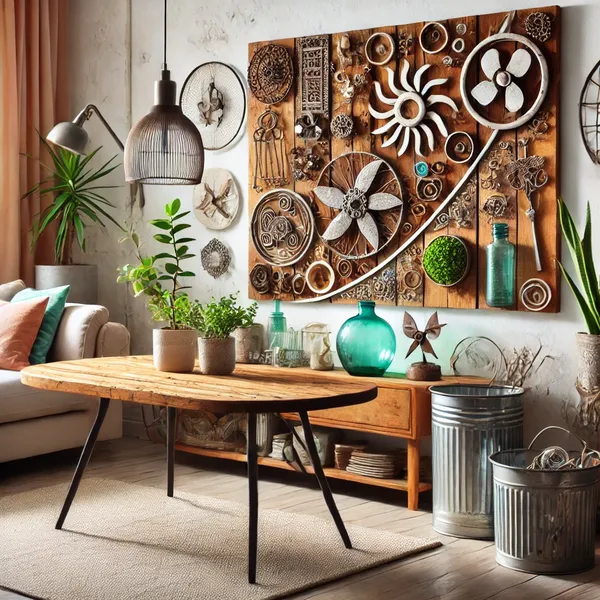Sustainable Modern Decor 3. Recycled and Upcycled Pieces Sustainable Modern Decor 3. Recycled and Upcycled Pieces